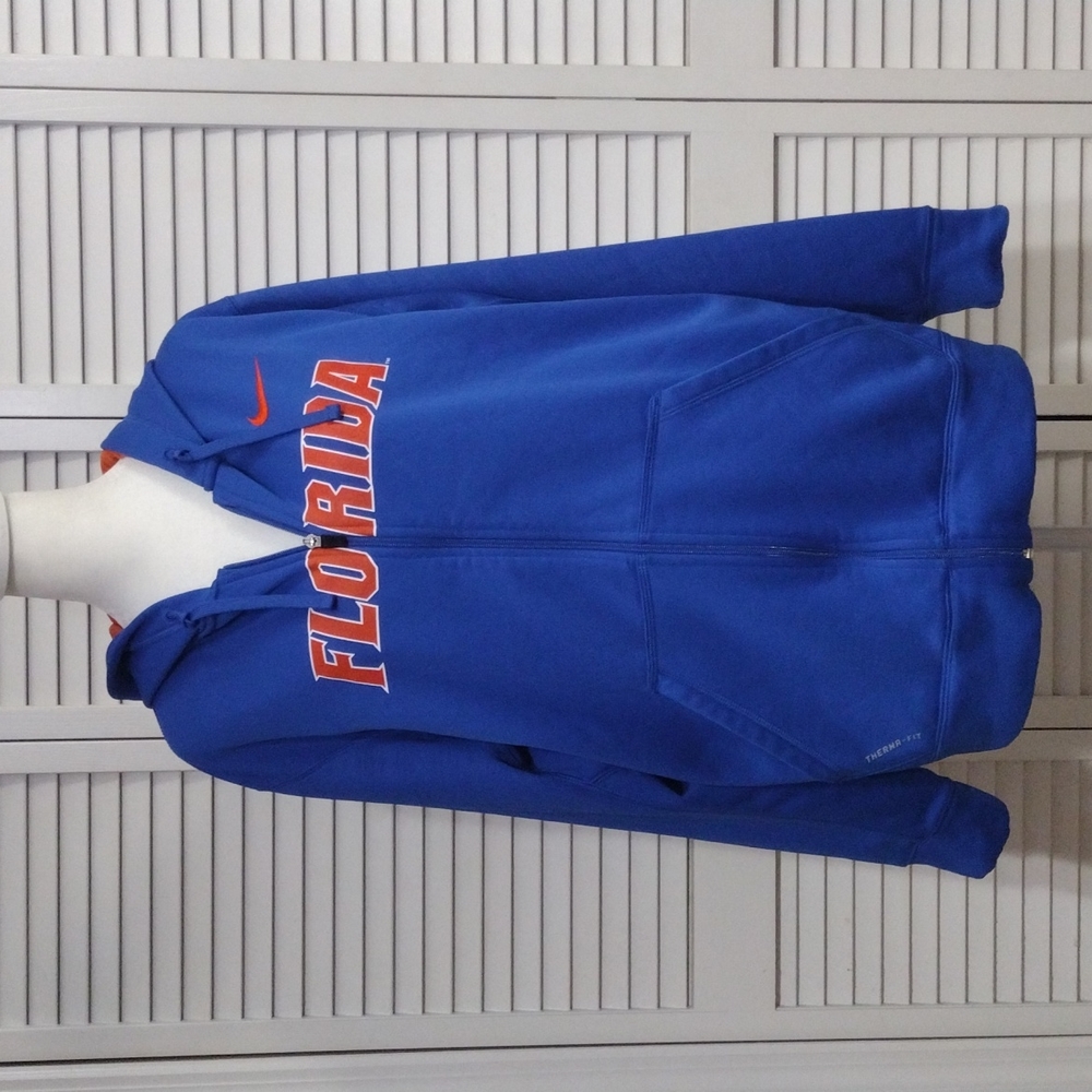 Nike Florida Gators Zip Up Fleece Hooded Jersey